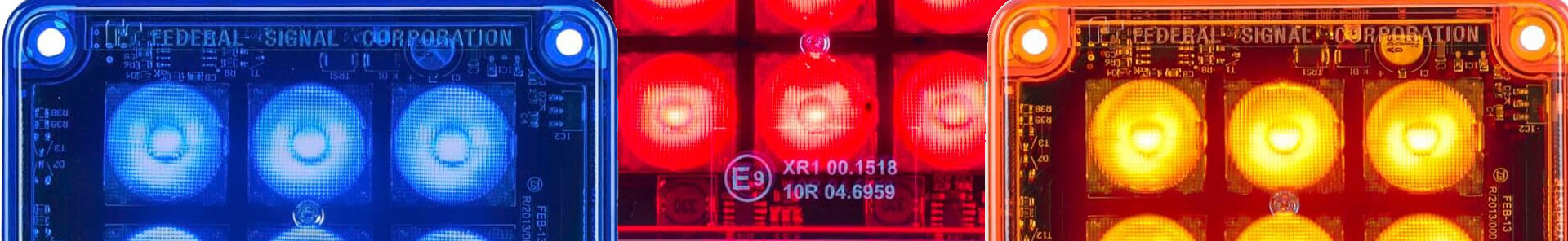 LED opozorilna luč Quadra advance