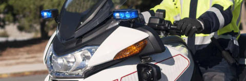 Opozorilne LED luči za motorna kolesa