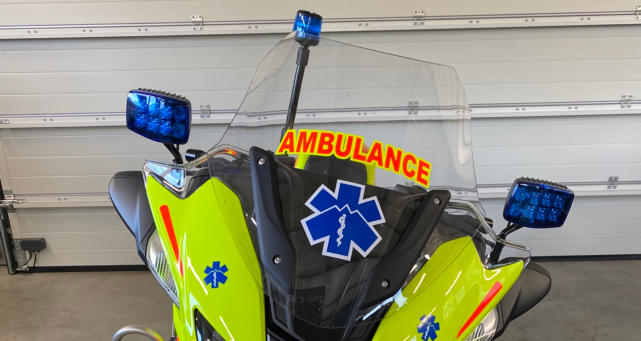 Opozorilne LED luči za motorna kolesa