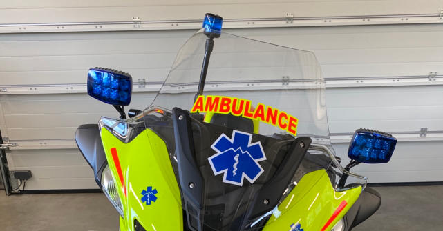 Opozorilne LED luči za motorna kolesa